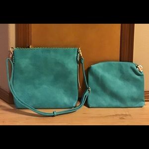 Jen & Co Turquoise handbag duo